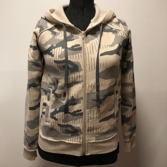 Stussy Girls Houndstooth Camo Hoodie (New) – Camo - Picture 1 of 10